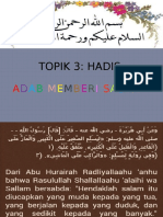 Adab Memberi Salam