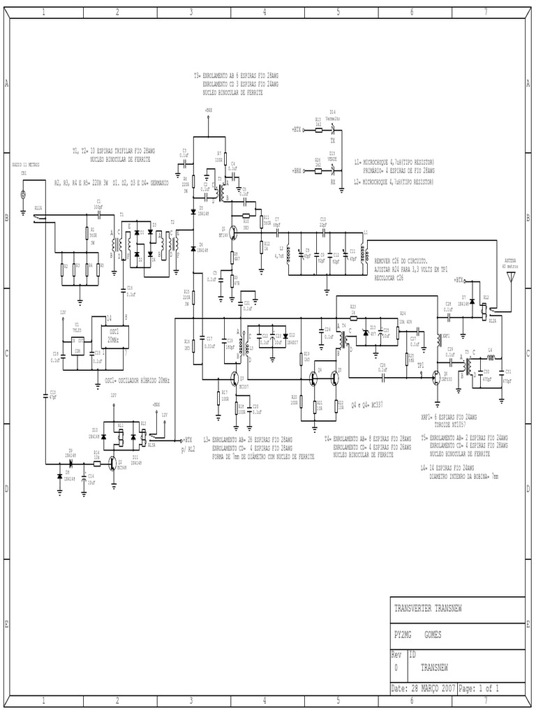 Transverter Circuit Design Guide | PDF | Technology & Engineering