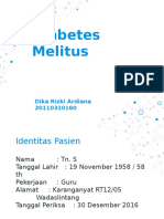 Diabetes Melitus: Penatalaksanaan dan Monitoring