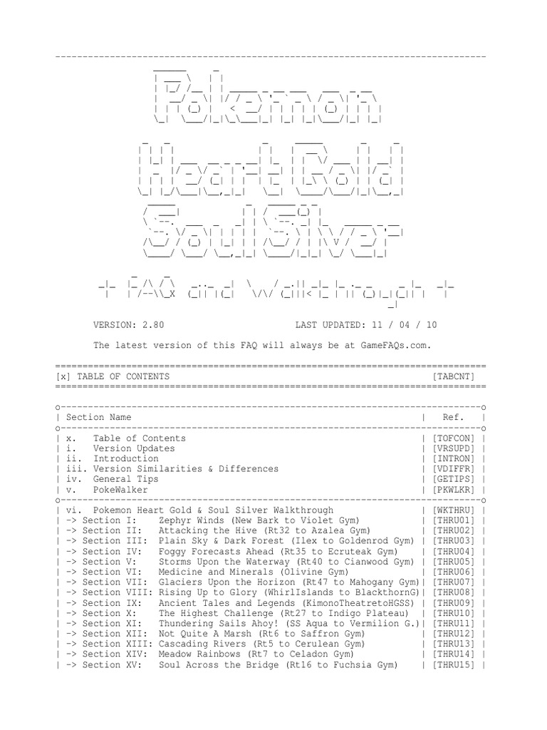 Pokemon HeartGold Version Nature Chart Map for DS by J_DJ - GameFAQs