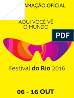 festival do Rio 2016 programação