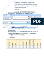 Procédure Pour Le Tableau GCPro