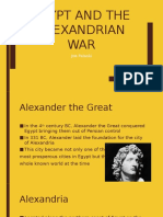 Egypt and The Alexandrian War