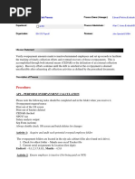 Opt Calc Process