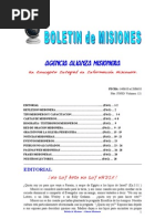 BOLETIN DE MISIONES 28-06-10