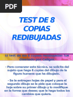 9 Test de 8 Copias Re-Dibujadas