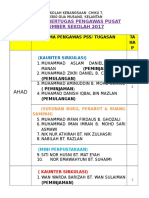 Jadual Bertugas Pengawas PSS