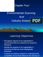 Chapter Four Environmental Scanning and Industry Analysis