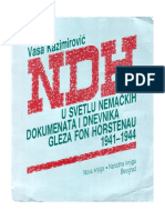 Vasa Kazimirovic - NDH Usvetlu Nemackih Dokumenata