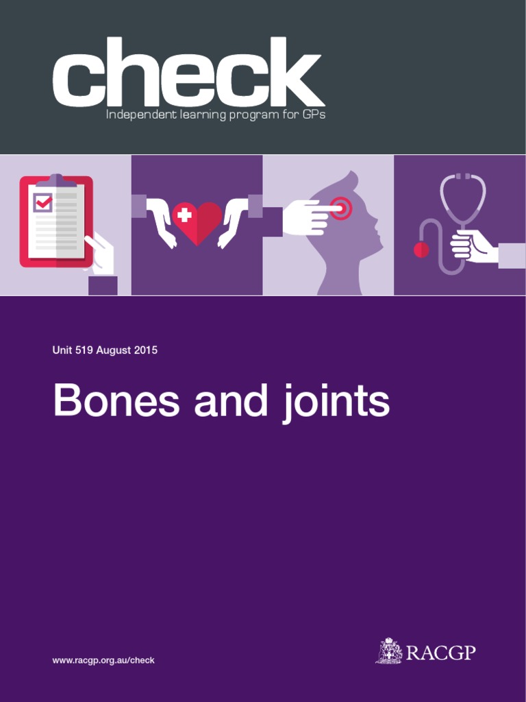 RACGP - Bones and Joints | PDF | Arthritis | Osteoarthritis