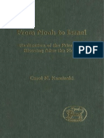 Carol M. Kaminski From Noah To Israel Realization of The Primaeval Blessing After The Flood JSOT Supplement 2005 PDF