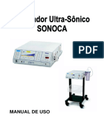 Manual de Uso (Aspirador Ultrassonico Sonoca 300)