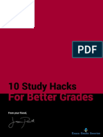 10 Study Hacks for Better Grades - EGB