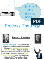 I Just Can't Stop Thinking About : Process Theology