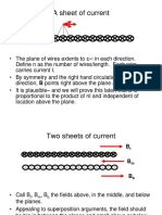 A Sheet of Current