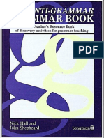 The Anti Grammar Grammar Book PDF