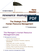 The Strategic Role of Human Resource Management