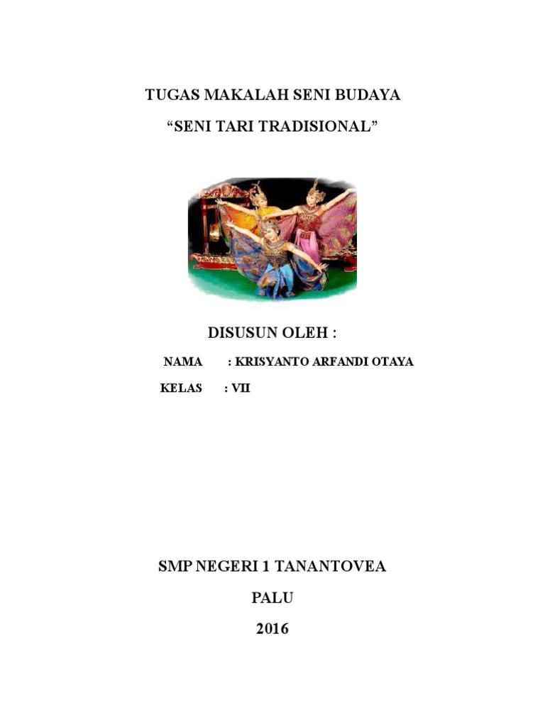 Tugas Makalah Seni Budaya Andi