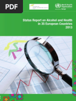 Status Report on Alcohol and Health in 35 European Countries