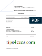 Aramco Invoice 3books