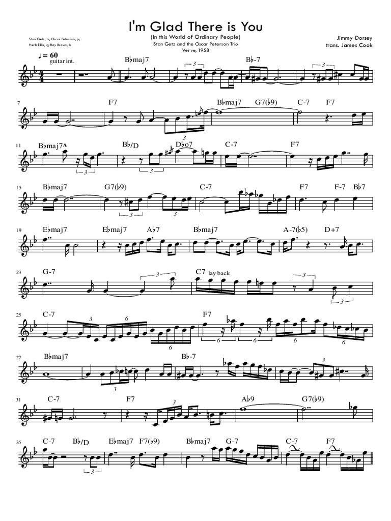 I M Glad There Is You PDF | PDF