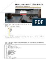 Tutorial Membuat Web Supermarket