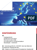 Europäische Gesellschaft - SE