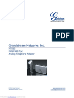 Grandstream Networks, Inc.: HT503 FXS/FXO Port Analog Telephone Adaptor