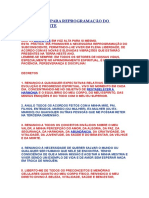 10 Decretos para Reprogramação Do Subconsciente