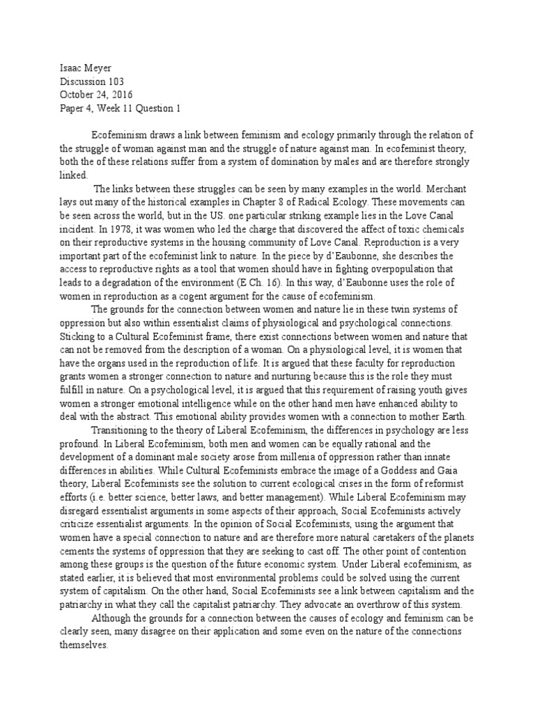 Ecofeminism pdf image