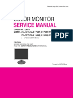 Color Monitor: Service Manual