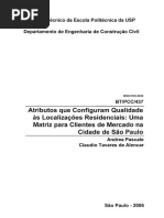 PASCALE 2005 - Atributos Que Configuram Qualidade as Localizações Residenciais