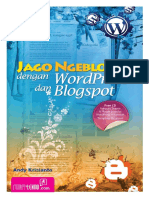 Jago Ngeblog Dengan Wordpress Dan Blogspot