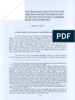 PLJ Volume 83 Number 2 08 Alfredo F. Tadiar Impact of The Barangay Justice System..