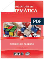 TÓPICOS DE ÁLGEBRA - 1ª Edição FTC ead.pdf