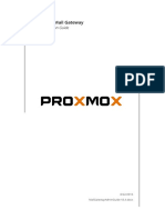 Proxmox Mail Gateway: Administration Guide