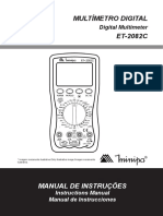 Manual Minipa ET-2082C 1102-BR PDF