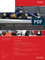 Formula Student Tender en