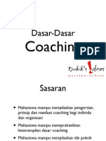 Dasar Dasar Coaching