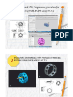 Designing and CNC Programme Generation For Manufacturing FUSE BODY Using NX 7.5