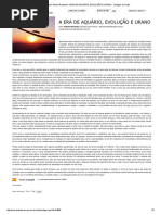 Artigo de Fabrizio Ranzolin_ a ERA de AQUÁRIO, EVOLUÇÃO E URANO - _ Artigos Do Clube