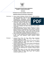 Kepmenkes No.129 Tahun 2008 Standar Pelayanan Minimal RS.pdf