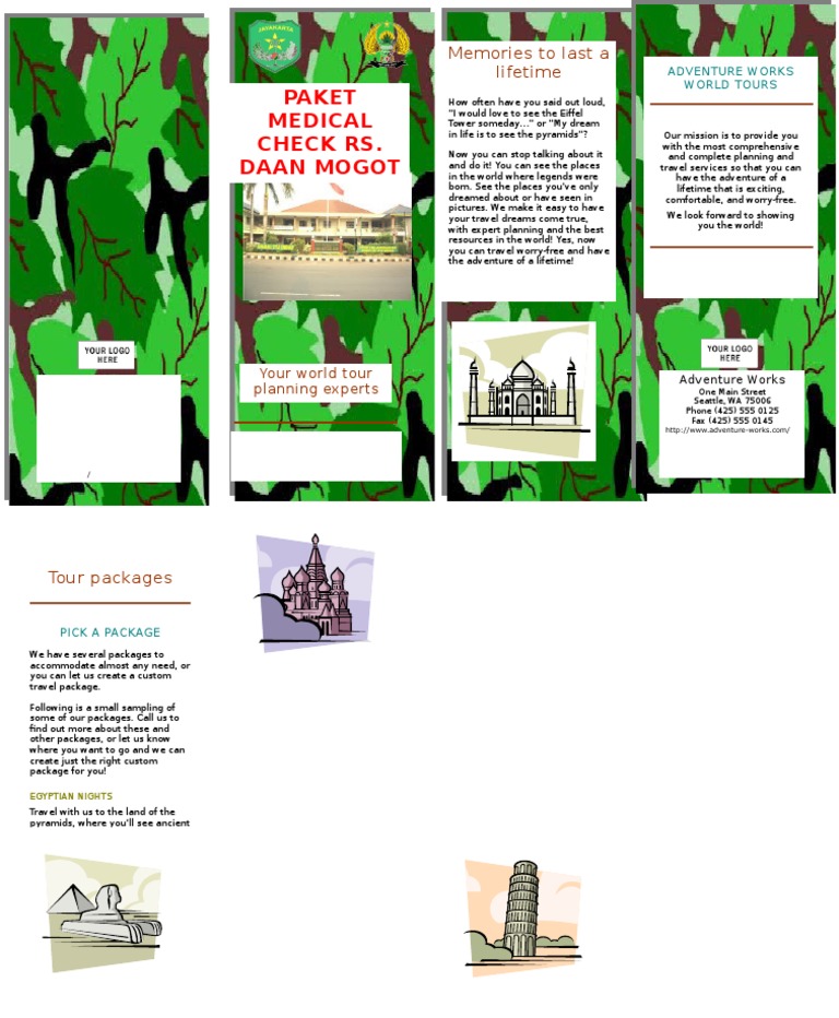 Adventure Works World Tours Packages | PDF | Cooking, Food & Wine ...