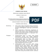 Peraturan Gubernur Jawa Tengah Nomor 37 Tahun 2013