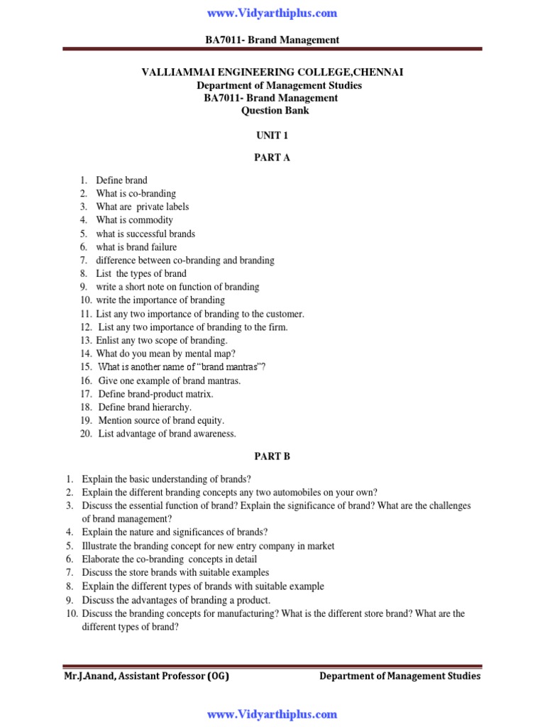 anna university thesis checklist