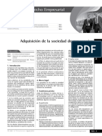 Adquisición de La Sociedad de Sus Propias Acciones - Actualidad Empresarial