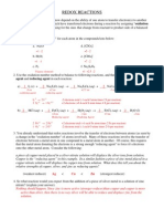 Redox Reactions