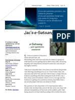 Jac O' Keeffe E-Satsang April-May 2012