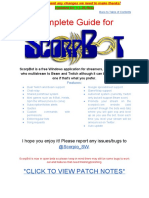 Scorp Bot Guide