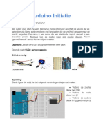 Arduino Initiatie 05 Servo